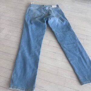 NEW! Massimo Dutti Light Blue Straight Jeans Sz 6